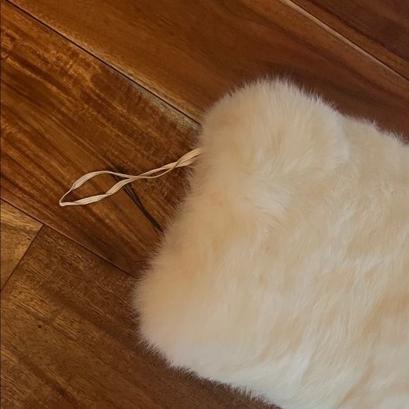 Vintage Mink Muff Fur Bridal Wedding Hand Warmer - Picture 4 of 6